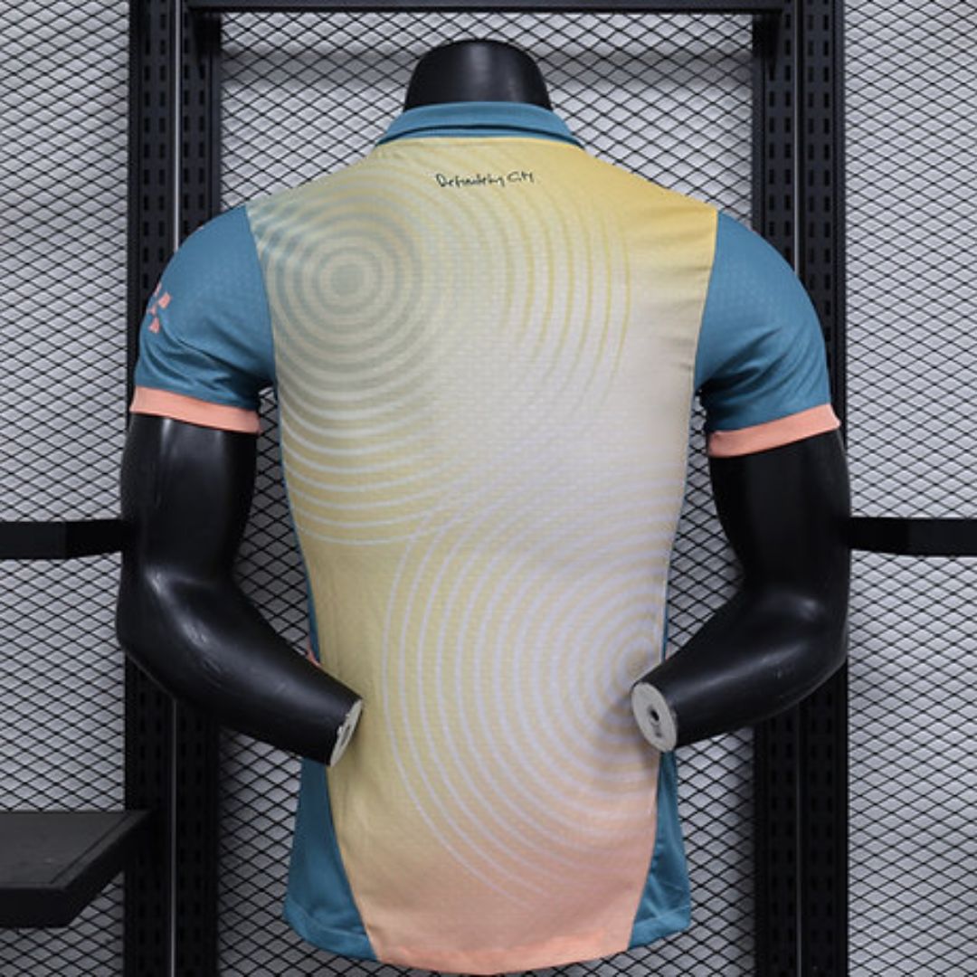 Manchester City 2024/25 Fourth Jersey Shirt designed by Noel Gallagher