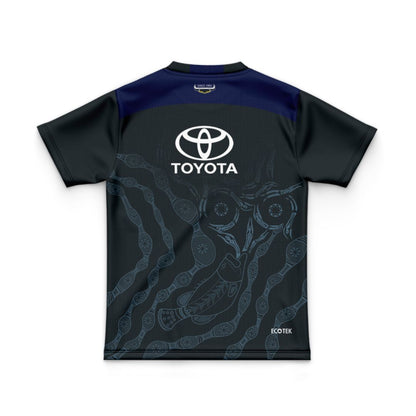 North Queensland Cowboys 2024 Kids Indigenous Training Jersey