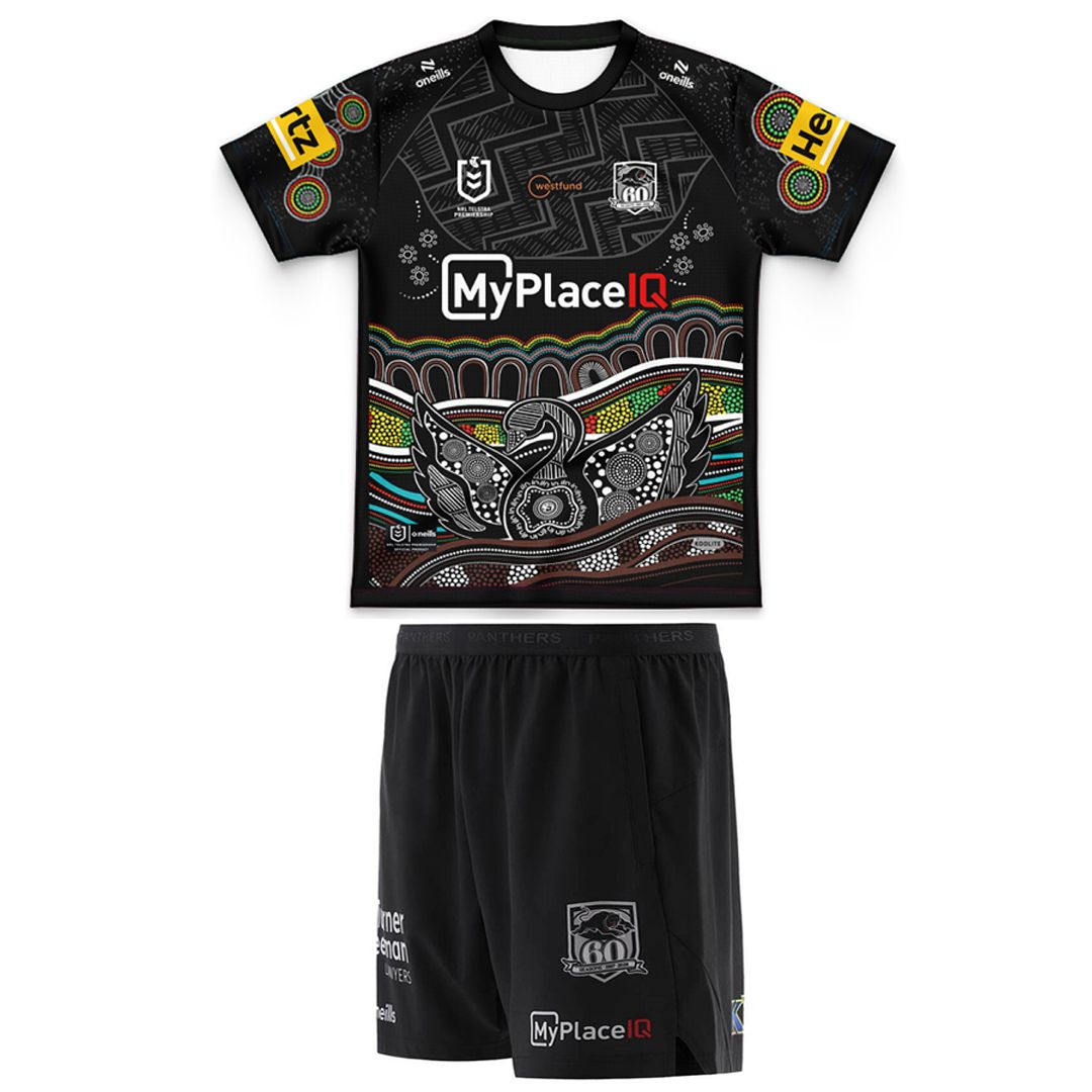 Penrith Panthers 2026 Kids Indigenous Jersey and Shorts Kit
