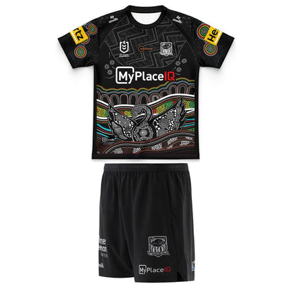 Penrith Panthers 2026 Kids Indigenous Jersey and Shorts Kit