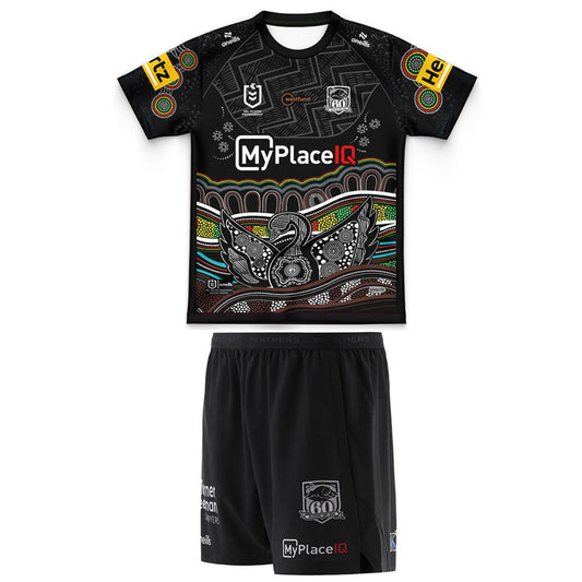 Penrith Panthers 2026 Kids Indigenous Jersey and Shorts Kit