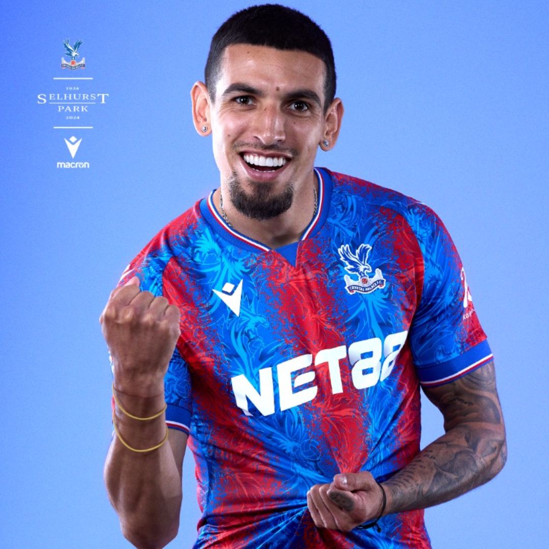 Crystal Palace 2024/25 Player's Edition Home Jersey Shirt