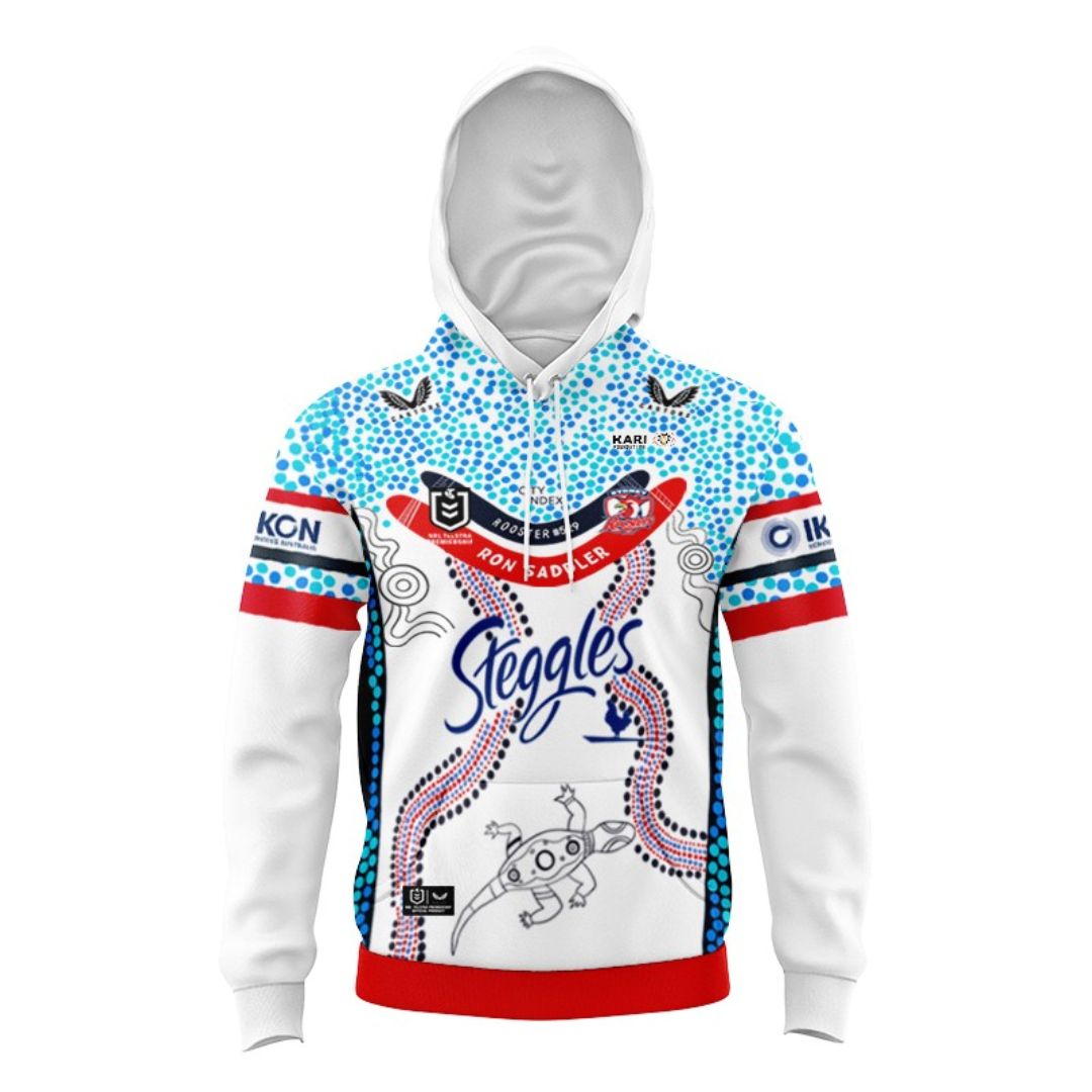 Sydney Roosters 2024 Kids Indigenous Hoodie