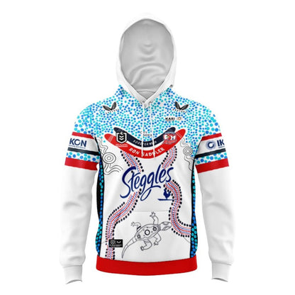 Sydney Roosters 2024 Kids Indigenous Hoodie