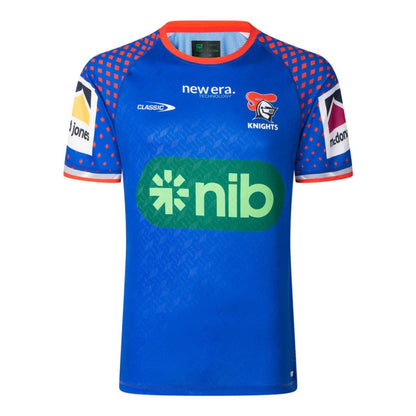 Newcastle Knights 2025 Blue Pro Training Shirt