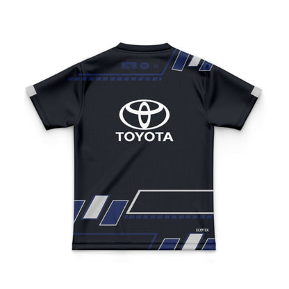 North Queensland Cowboys 2025 Kids Black Training Jersey