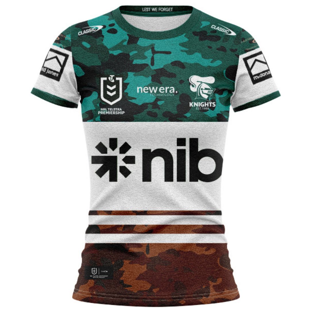 Newcastle Knights 2026 Women's ANZAC Shirt