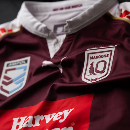 Queensland Maroons 2026 State Of Origin Harvey Norman Jersey