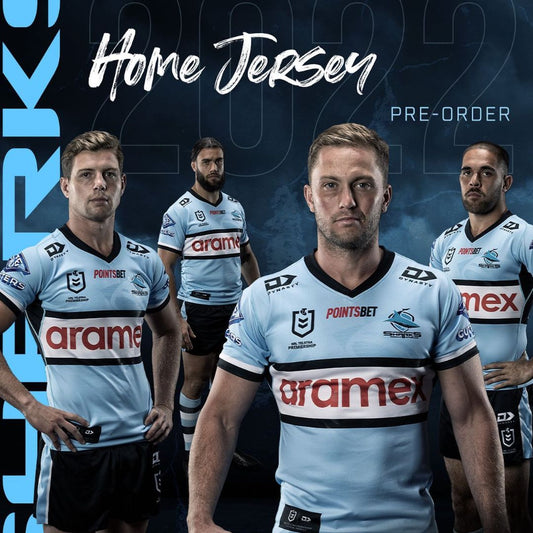 2022 Cronulla Sutherland Sharks Home Jersey
