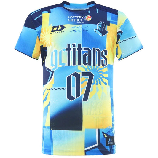 Gold Coast Titans 2026 Warm Up Shirt