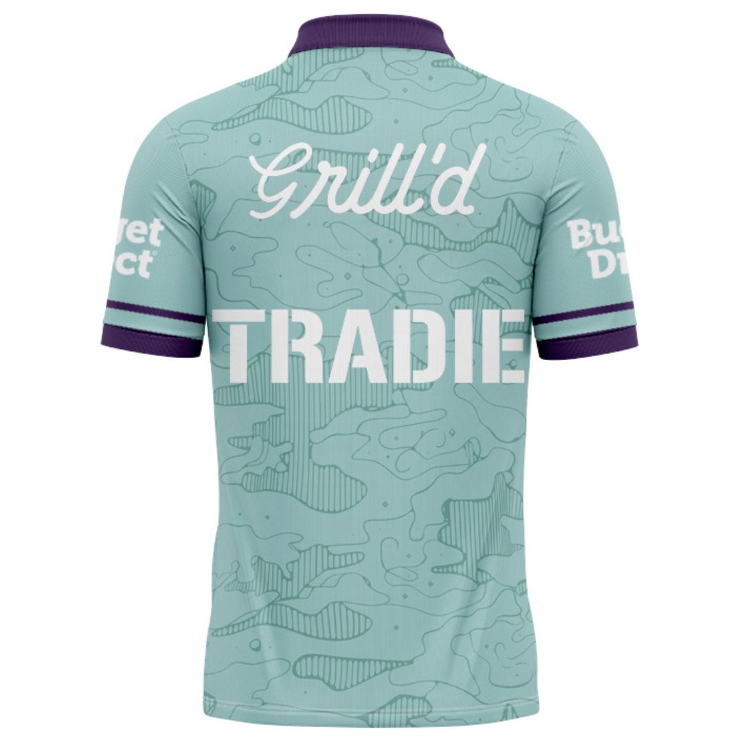 Melbourne Storm 2026 Mint Green Training Polo Shirt