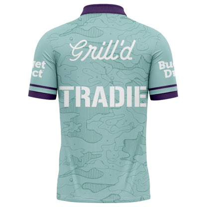 Melbourne Storm 2026 Mint Green Training Polo Shirt