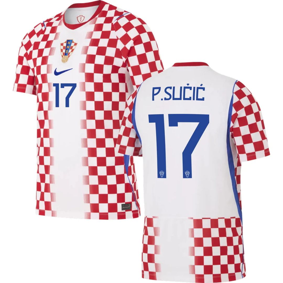 Croatia 2026 World Cup Sučić #17 Home Jersey Shirt