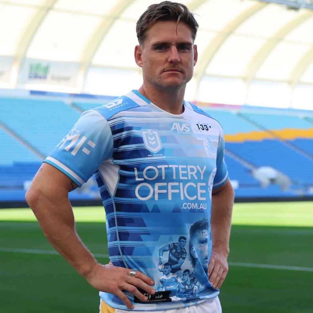Gold Coast Titans 2026 Stand with Jai Jersey