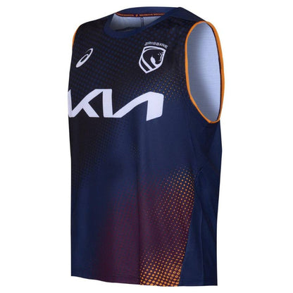 Brisbane Broncos 2026 Navy Blue Training Singlet