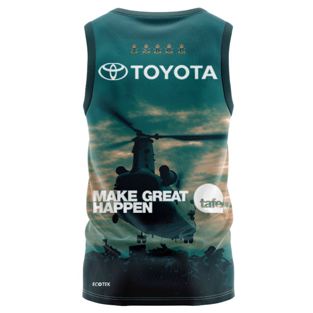 North Queensland Cowboys 2026 Defence Singlet