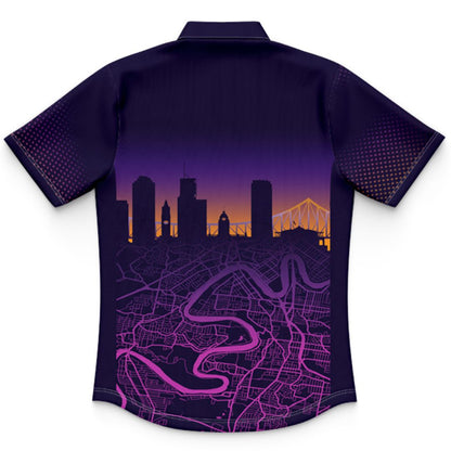 Brisbane Broncos 2026 Kids Run Out Polo Shirt