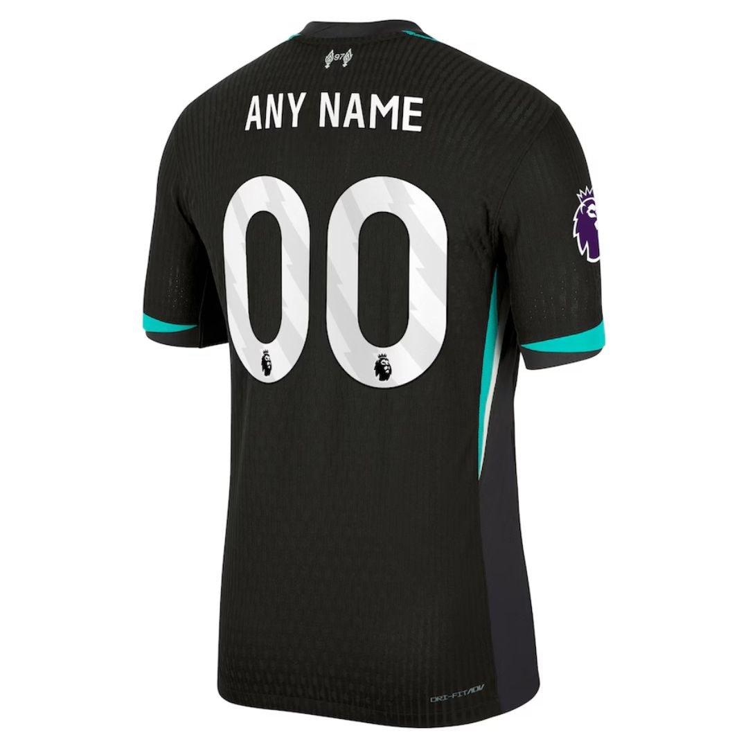 Liverpool 2024/25 Away Jersey Shirt (Add Your Own Name & Number)