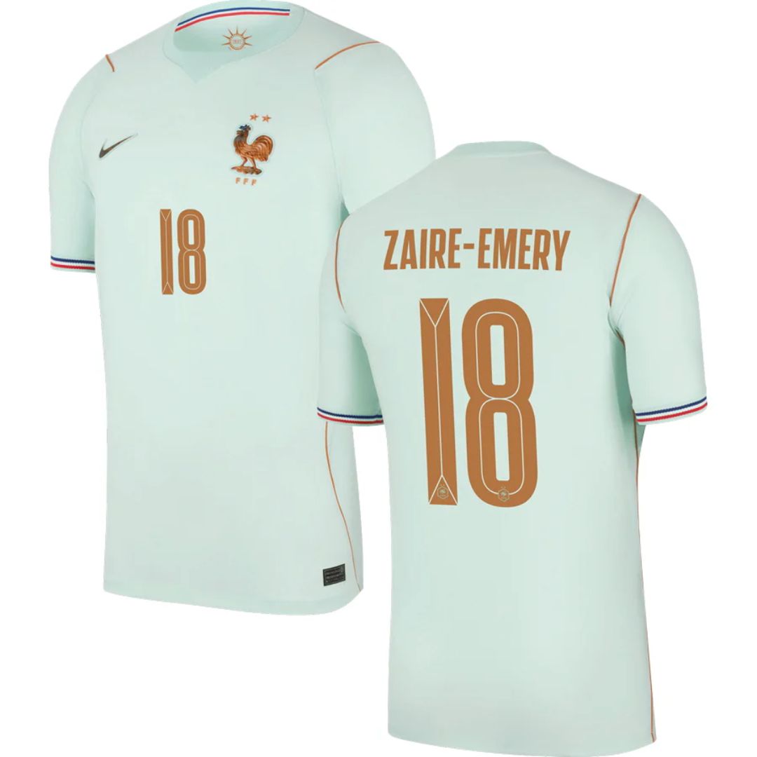 France 2026 World Cup Zaire-Emery #18 Away Jersey Shirt