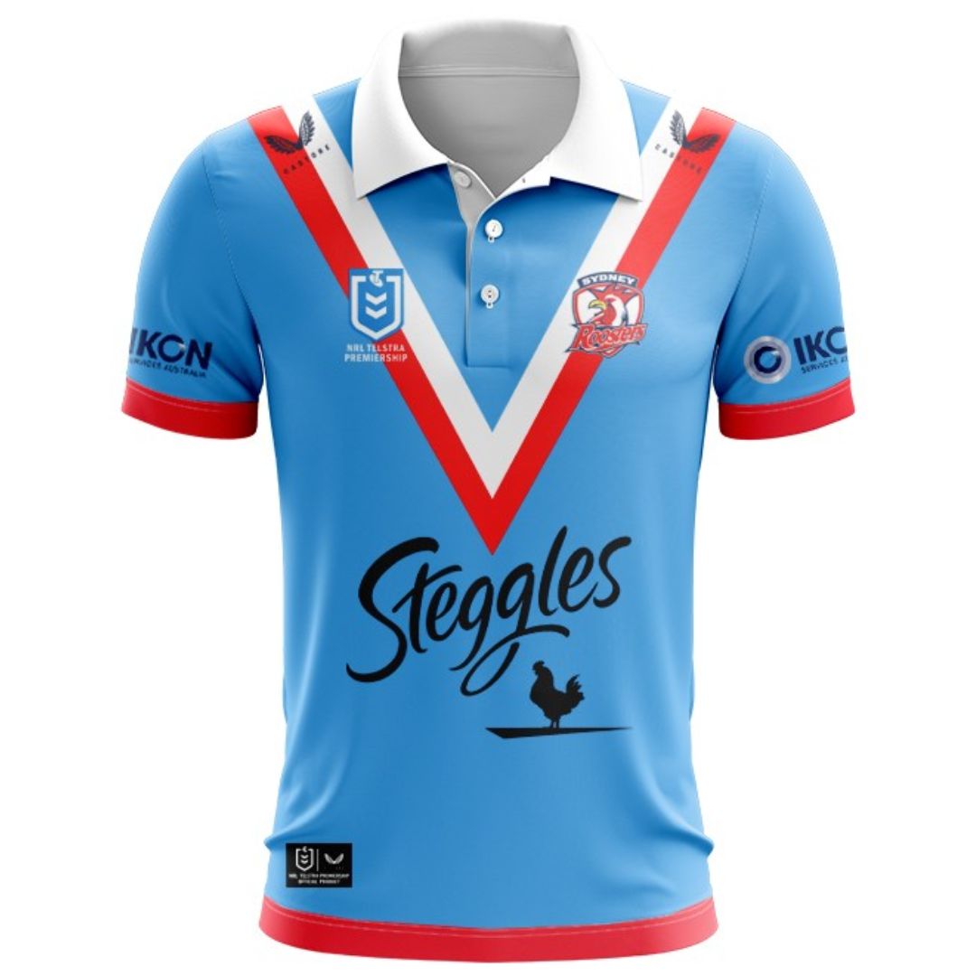 Sydney Roosters ANZAC 2024 Polo Shirt