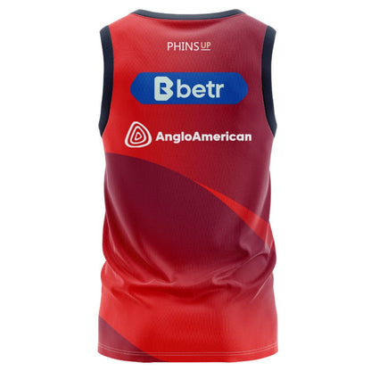 Redcliffe Dolphins 2026 Red Training Singlet