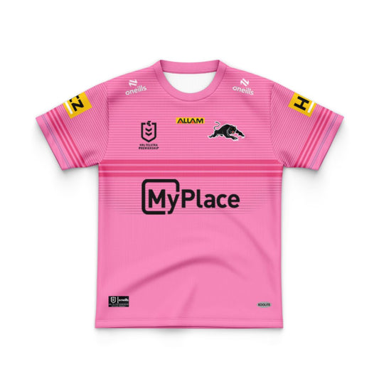 Penrith Panthers 2025 Kids Away Jersey and Shorts Kit