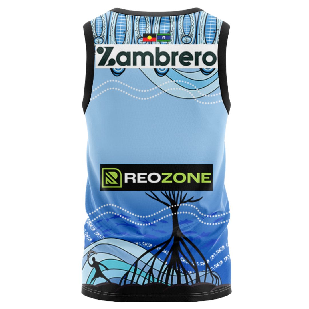 Cronulla Sutherland Sharks 2026 Indigenous Singlet