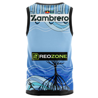 Cronulla Sutherland Sharks 2026 Indigenous Singlet