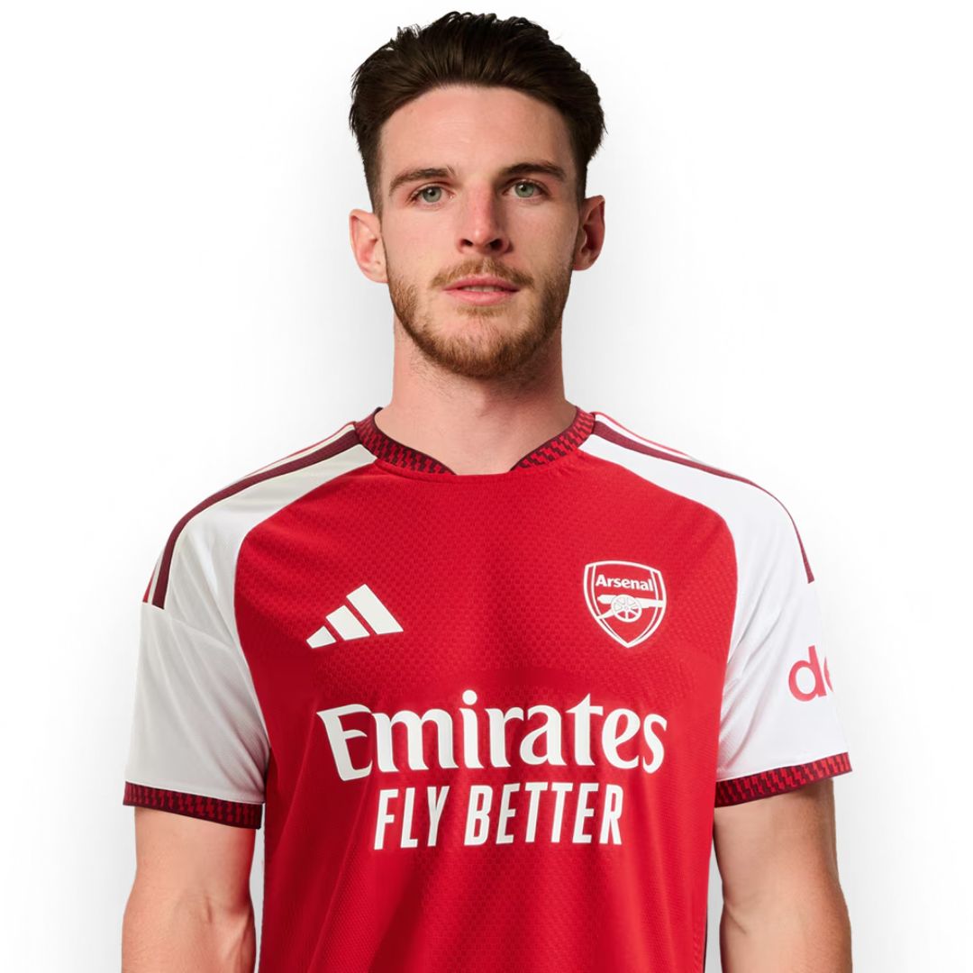 Arsenal Gunners 2026/27 Rice #41 Home Jersey Shirt