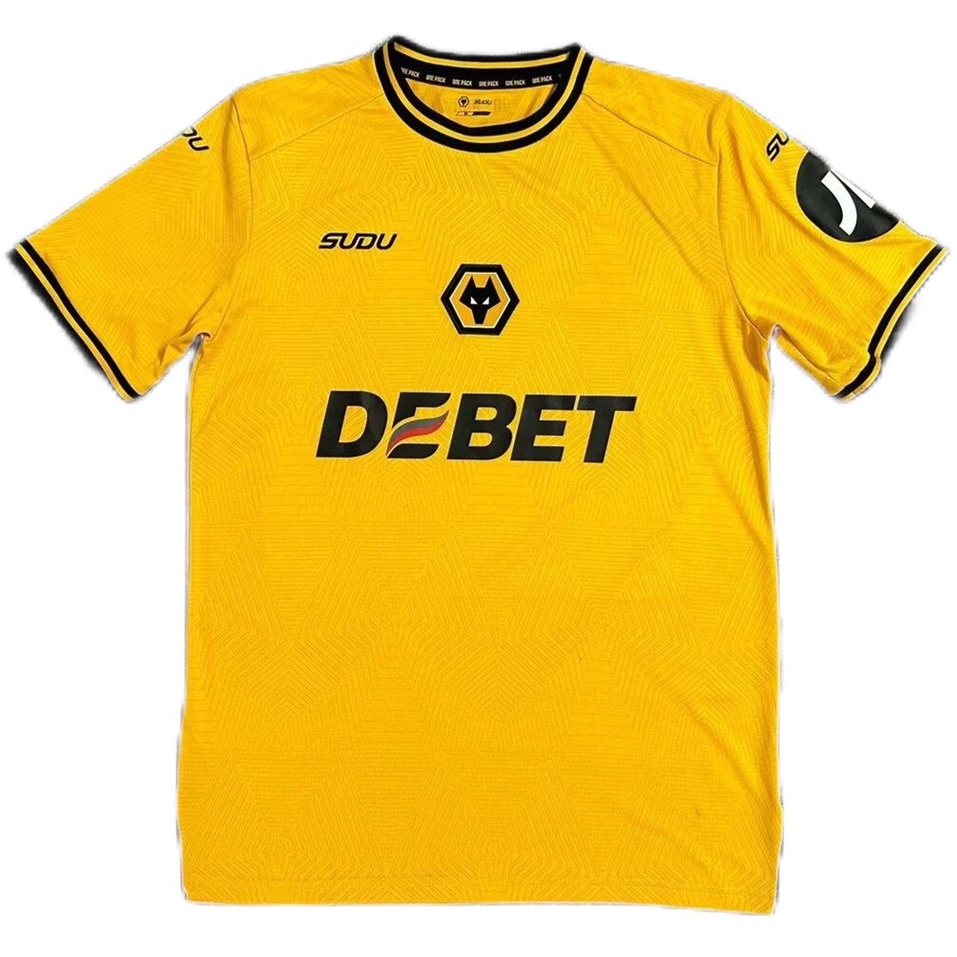 Wolverhampton Wanderers 2024/25 Home Jersey Shirt (Add Your Own Name & Number)