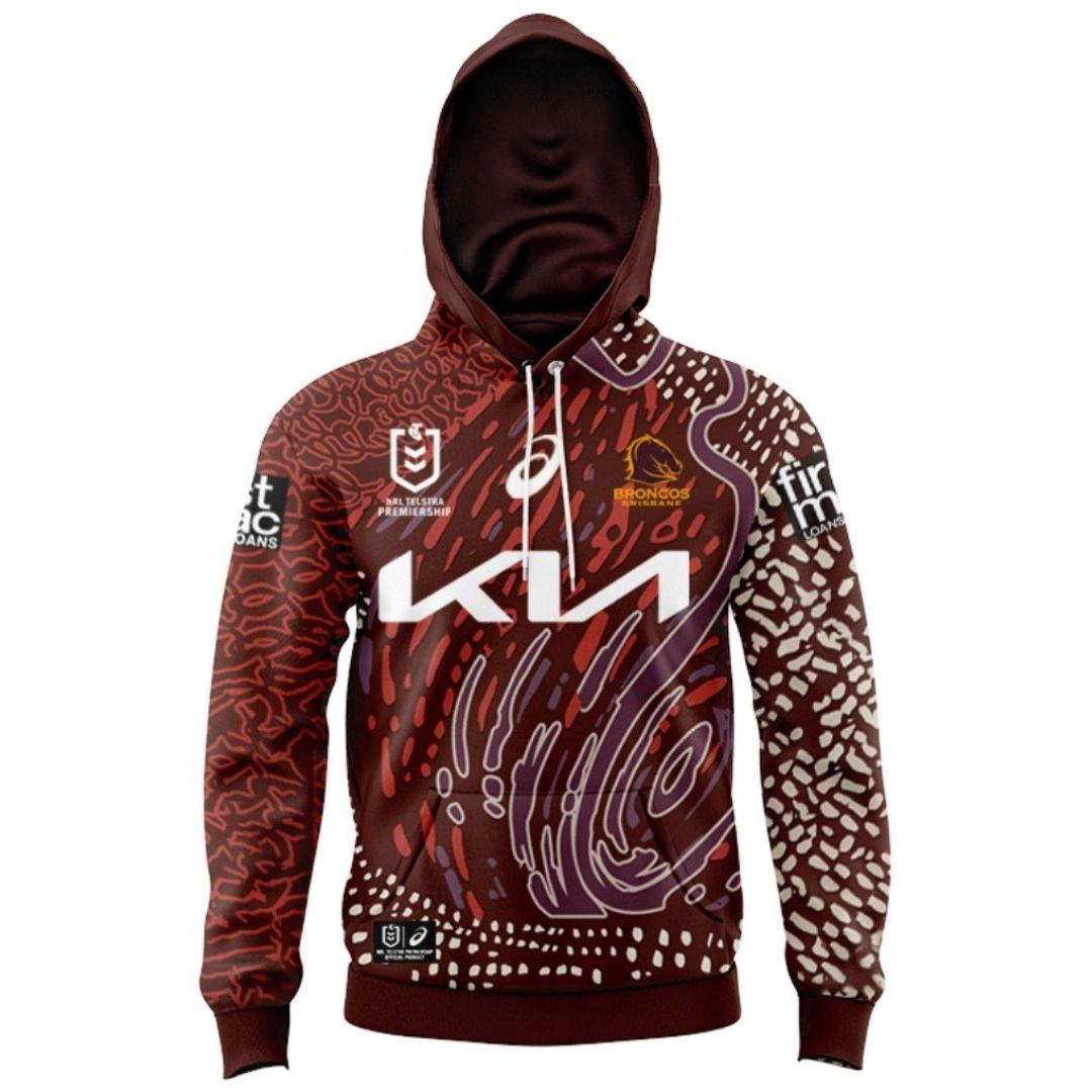 Brisbane Broncos Kids Indigenous Hoodie