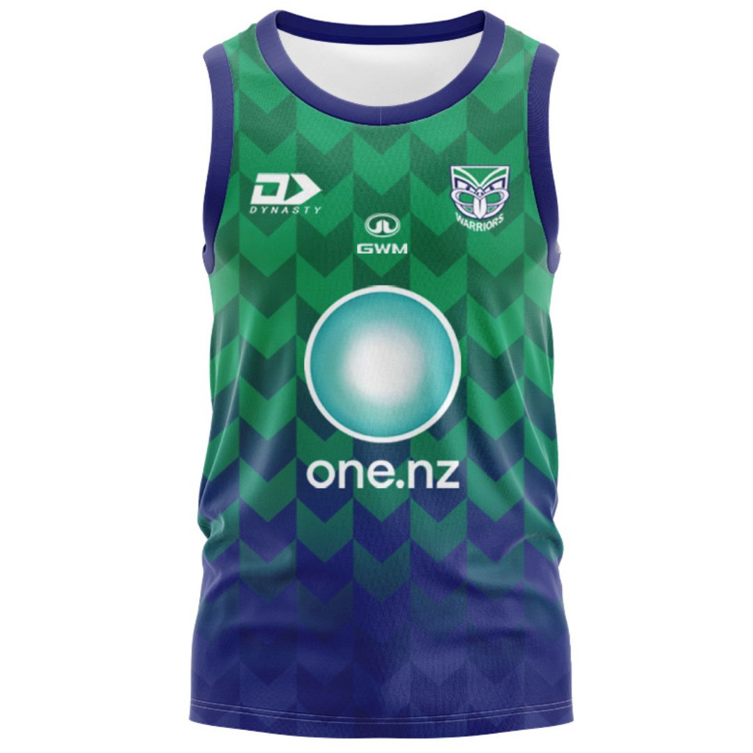 New Zealand Warriors 2026 Pre Season Singlet