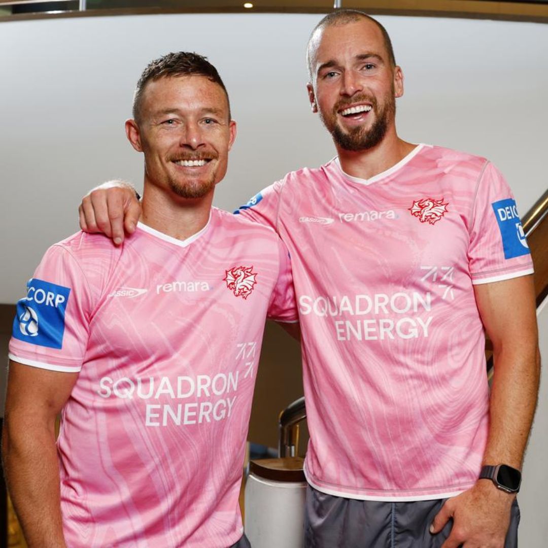 St George Illawarra Dragons 2026 White Training Shirt