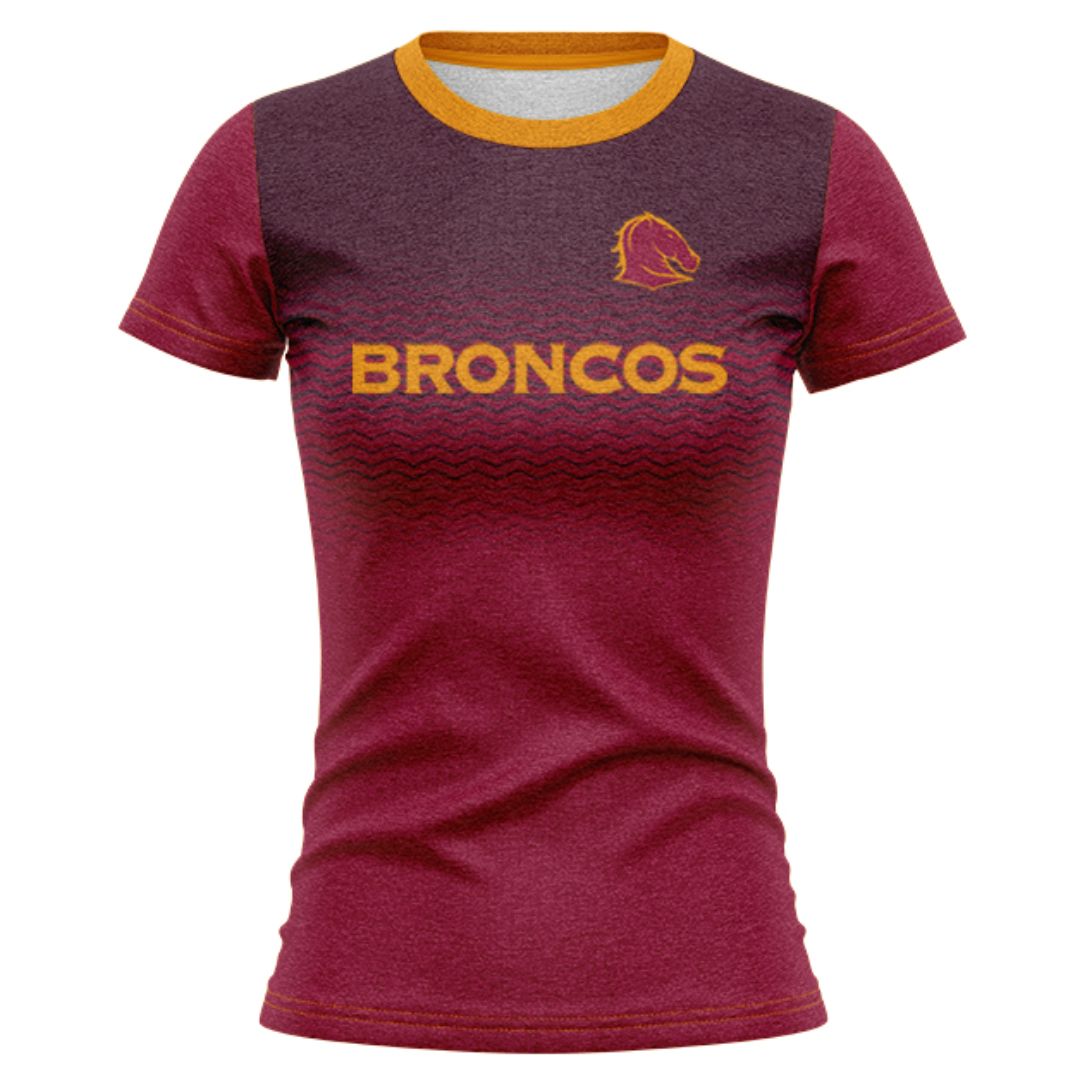 Brisbane Broncos 2025 Women's Training Shirt