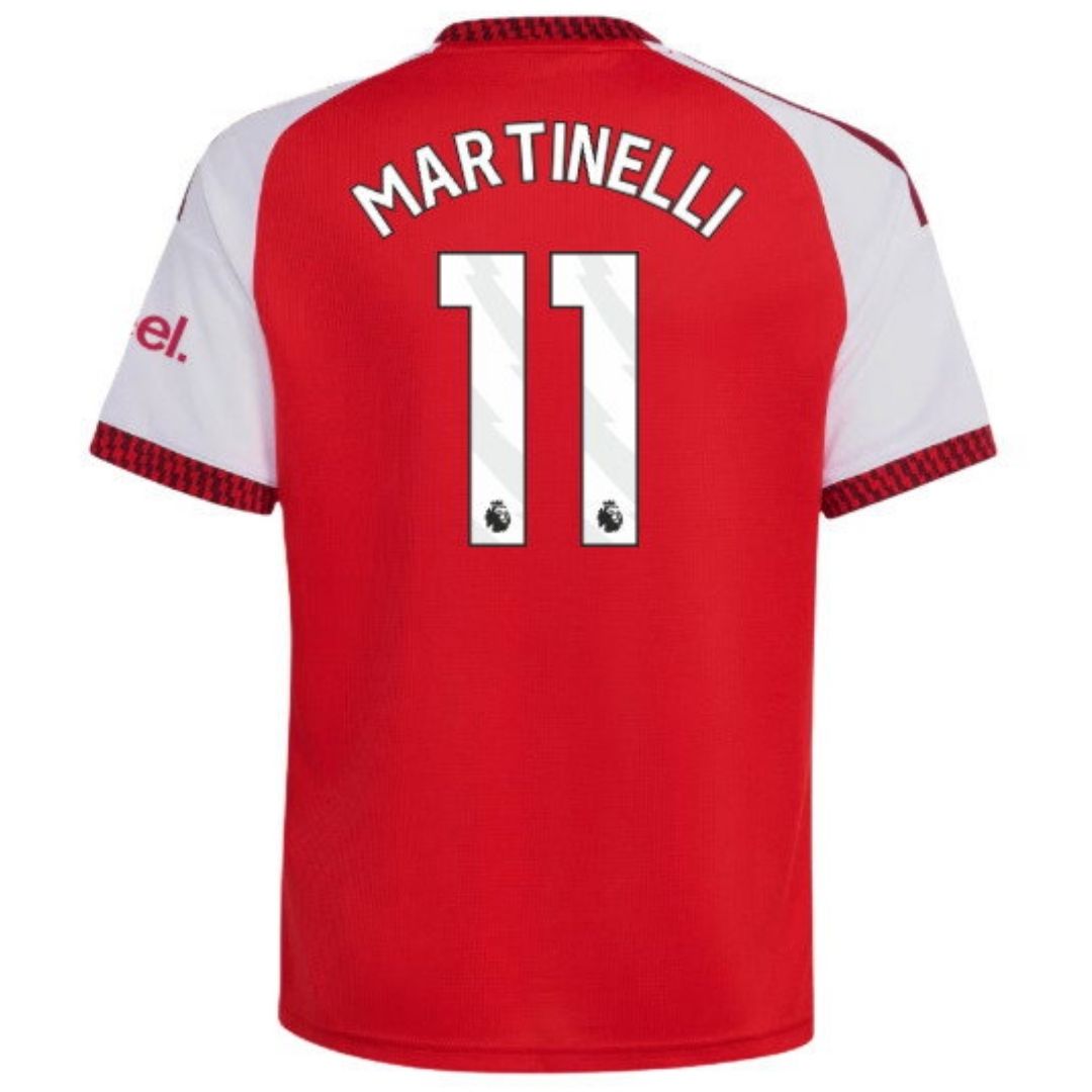 Arsenal Gunners 2026/27 Martinelli #11 Home Jersey Shirt