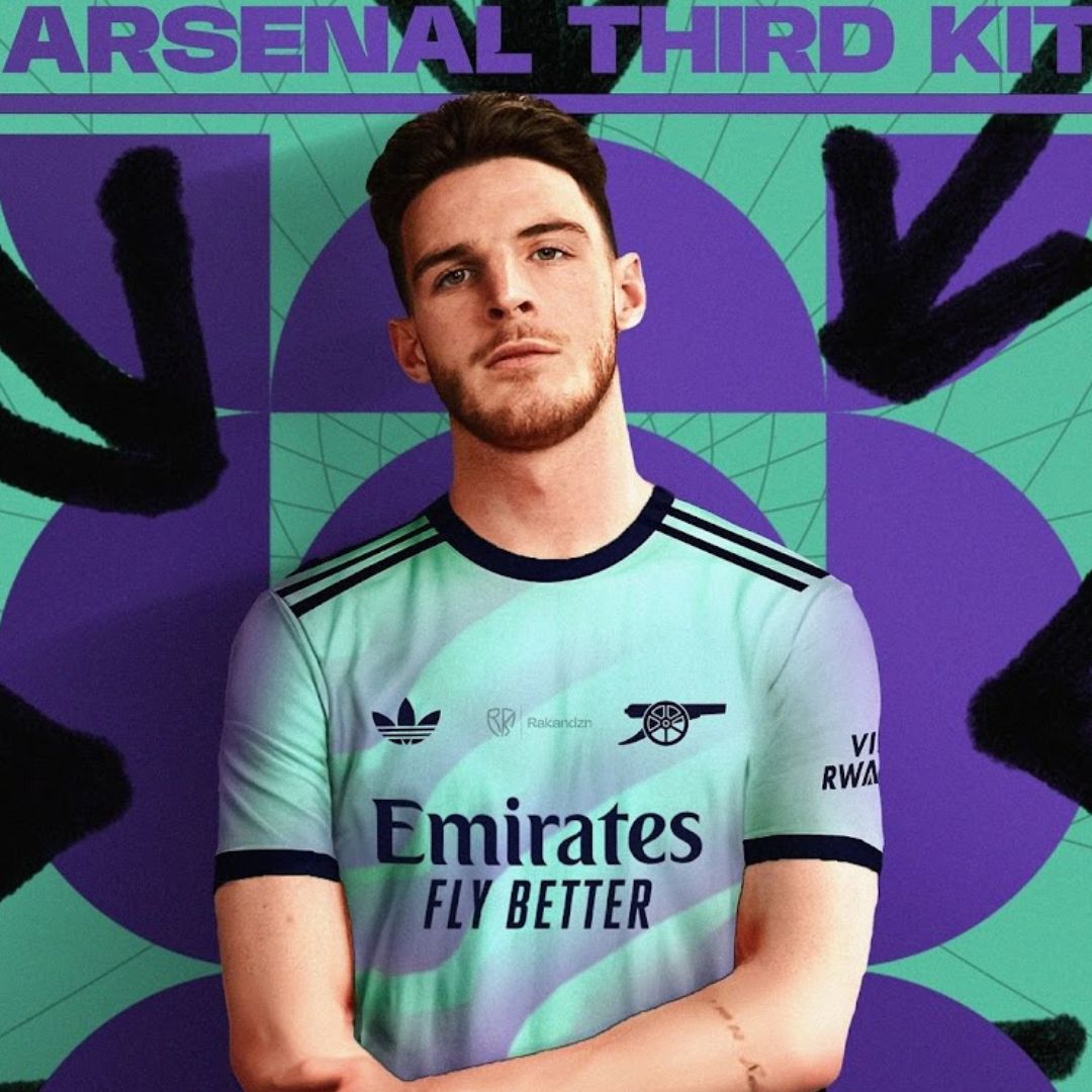 Arsenal Gunners 2024/25 Third Jersey Shirt
