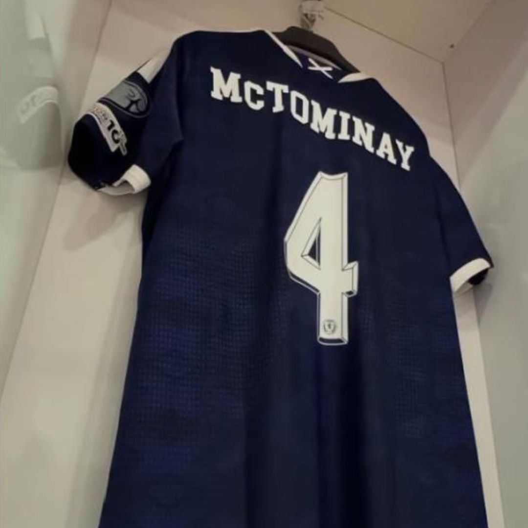 Scotland Football 2026 World Cup McTominay #4 Home Jersey Shirt