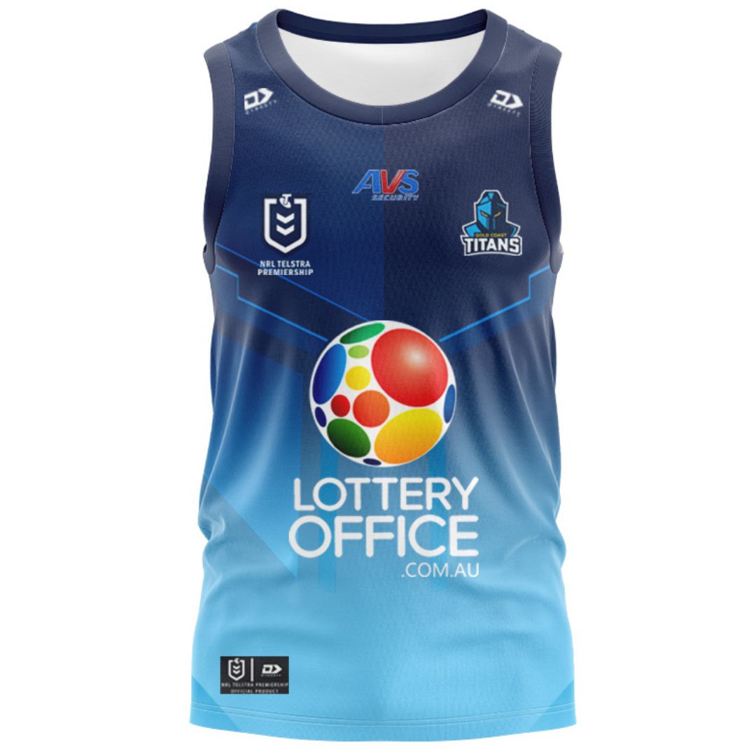 Gold Coast Titans 2026 Home Singlet