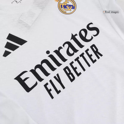 Real Madrid 2024/25 Kids Mbappé #9 Home Jersey Shirt