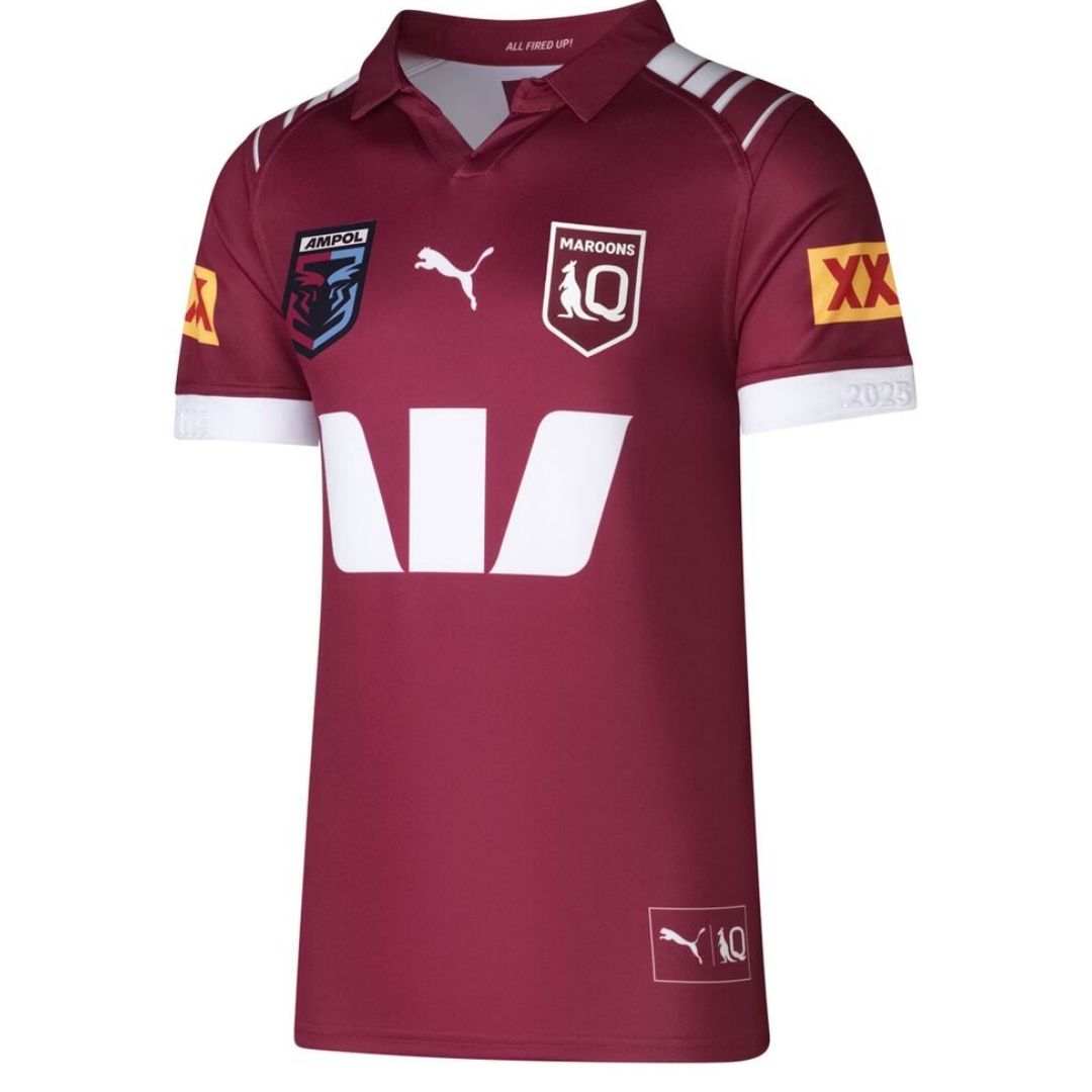 Queensland Maroons 2025 State Of Origin Jersey