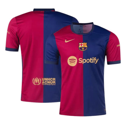 Barcelona 2024/25 Kids Home Jersey Shirt (Add Your Own Name & Number)