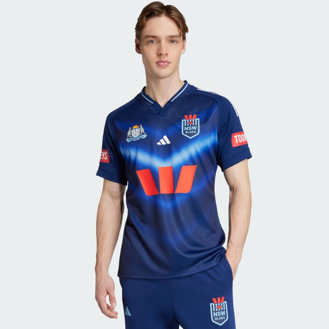 NSW Blues State Of Origin 2025 Captains Run Jersey