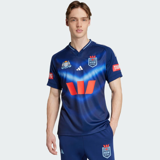 NSW Blues State Of Origin 2025 Captains Run Jersey