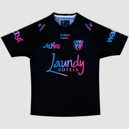 Canterbury Bankstown Bulldogs 2026 Kids Las Vegas Warm Up Polo Shirt