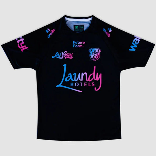 Canterbury Bankstown Bulldogs 2026 Kids Las Vegas Warm Up Polo Shirt