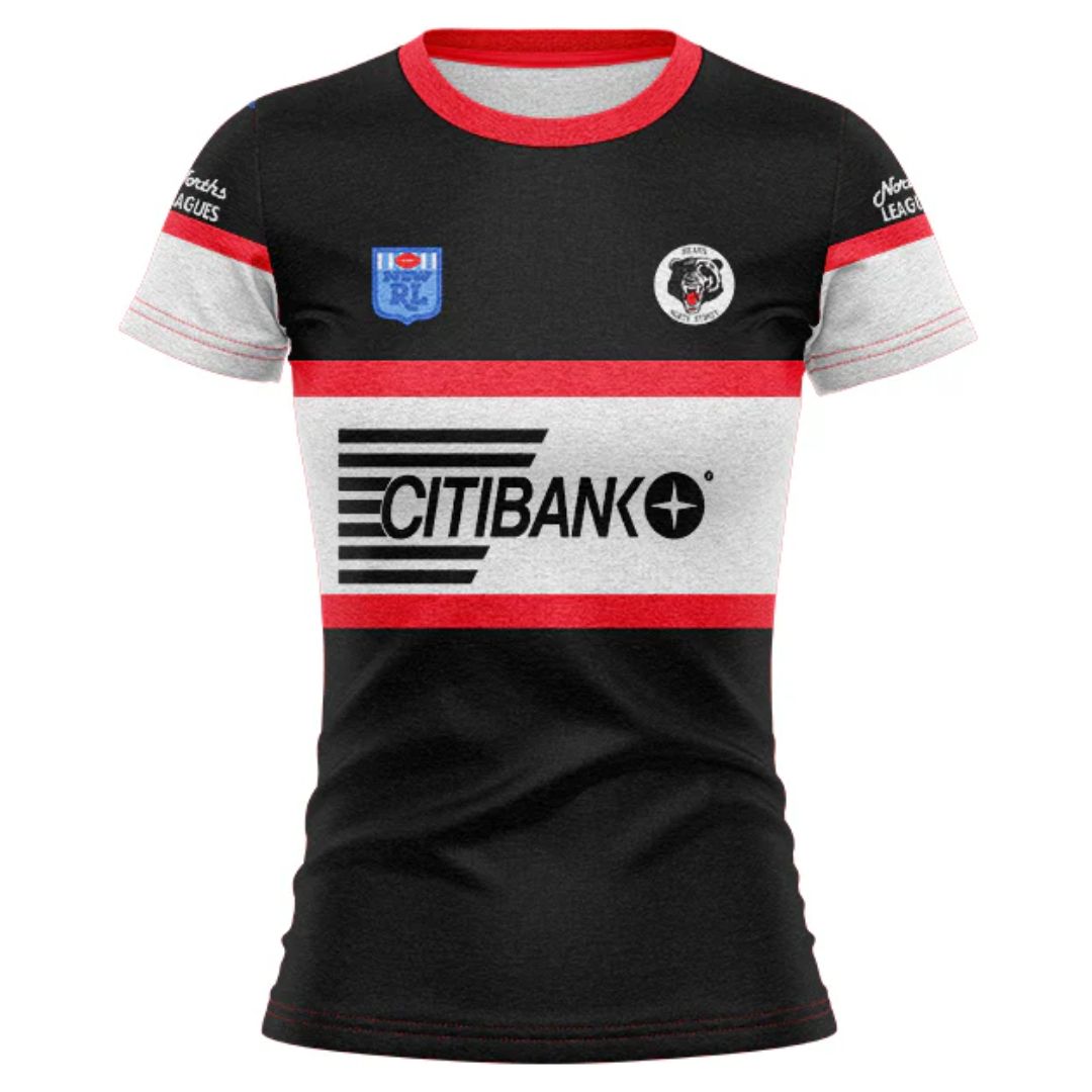North Sydney Bears 1992 Women's Retro Shirt