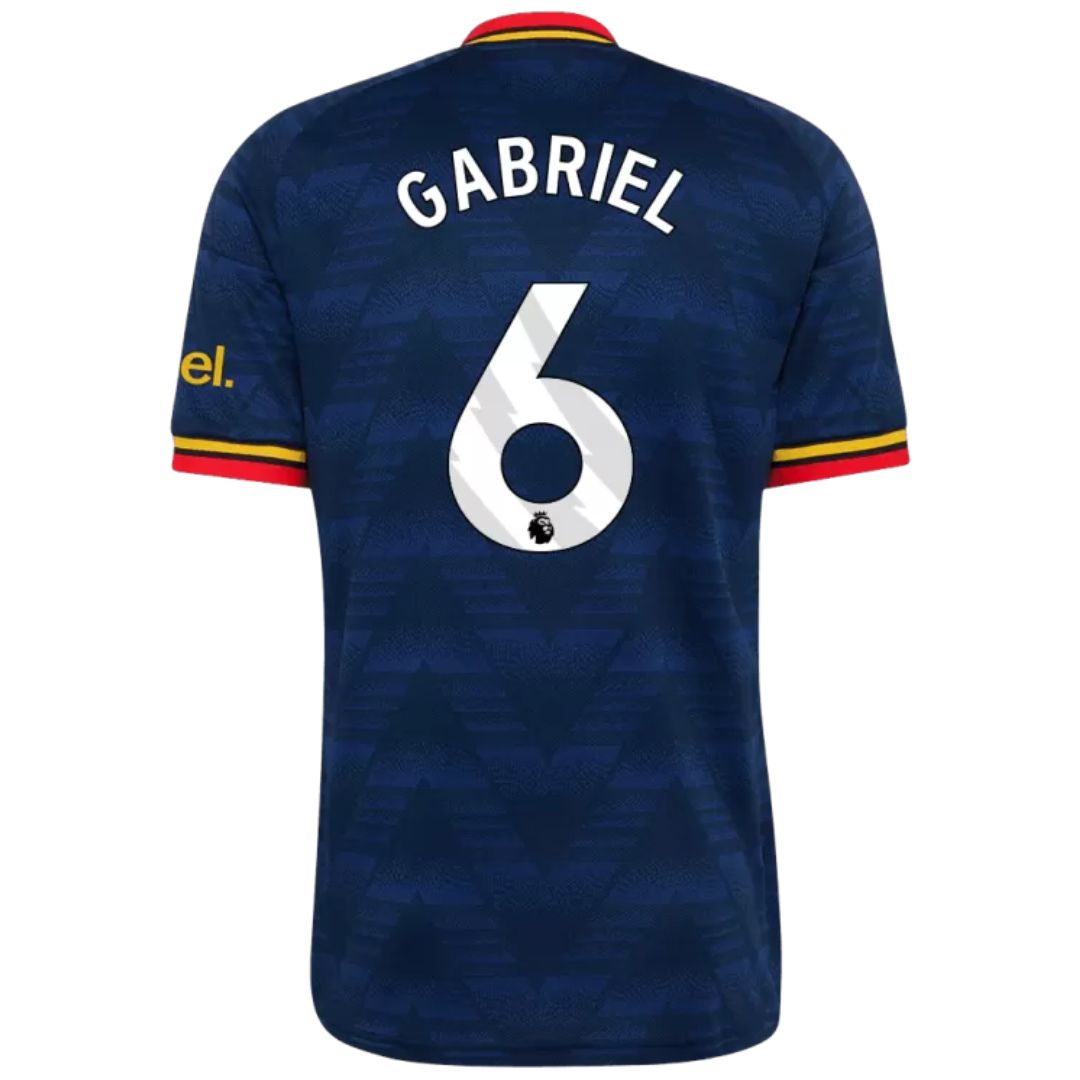 Arsenal Gunners 2026/27 Gabriel #6 Away Jersey Shirt