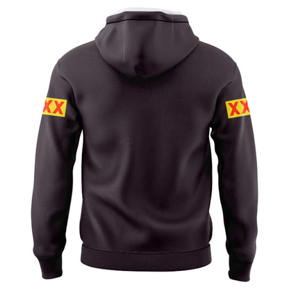 Queensland Maroons 2025 State Of Origin Black Training Hoodie