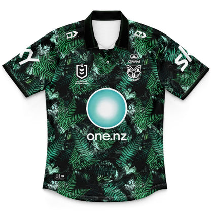 New Zealand Warriors 2026 Kids Te Taiao Polo Shirt