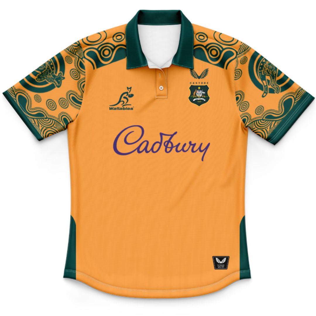 Australian Wallabies 2026 Kids First Nation Polo Shirt